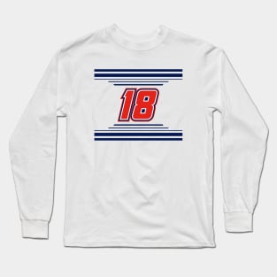 Tyler Ankrum #18 2024 NASCAR Design Long Sleeve T-Shirt